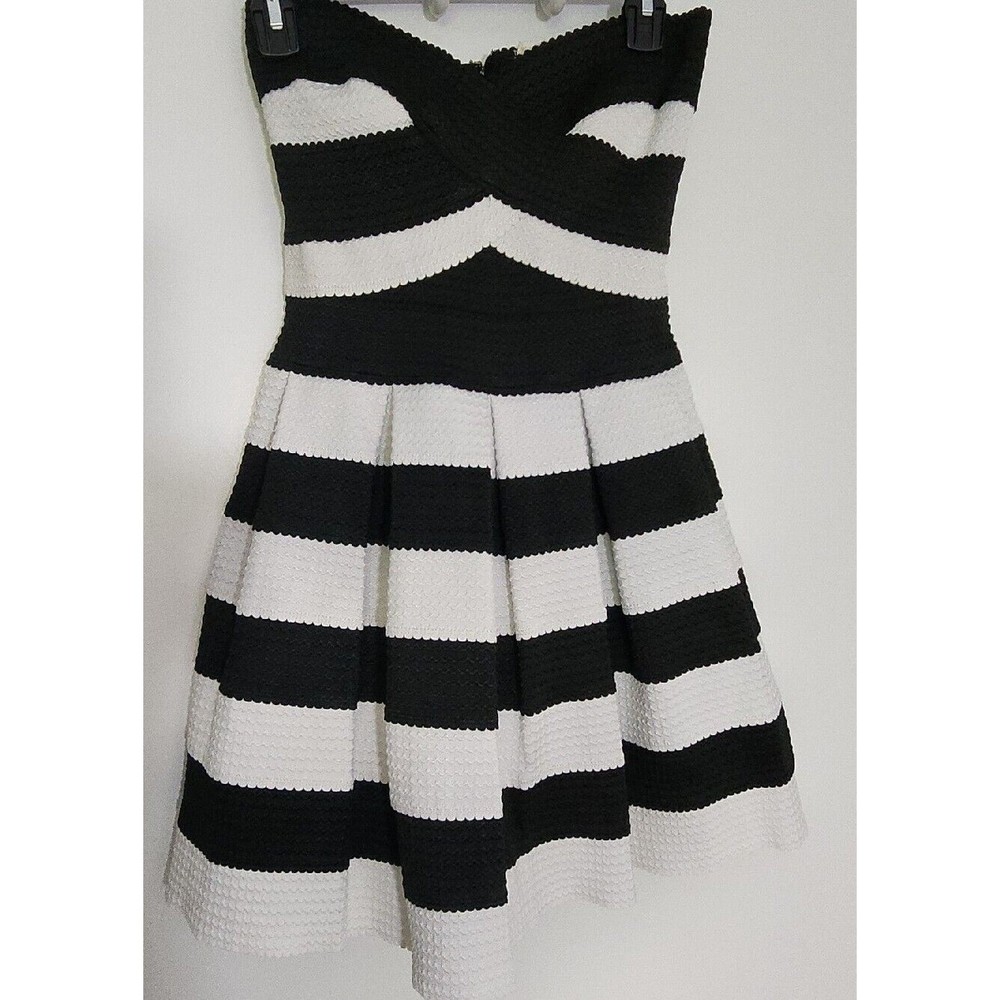 SIS SIS Black And White Dress medium